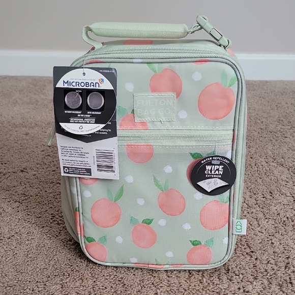 Fulton Bag & Co. Insulated Lunch Bag With Hard Liner And Divider NWT - Picture 1 of 5